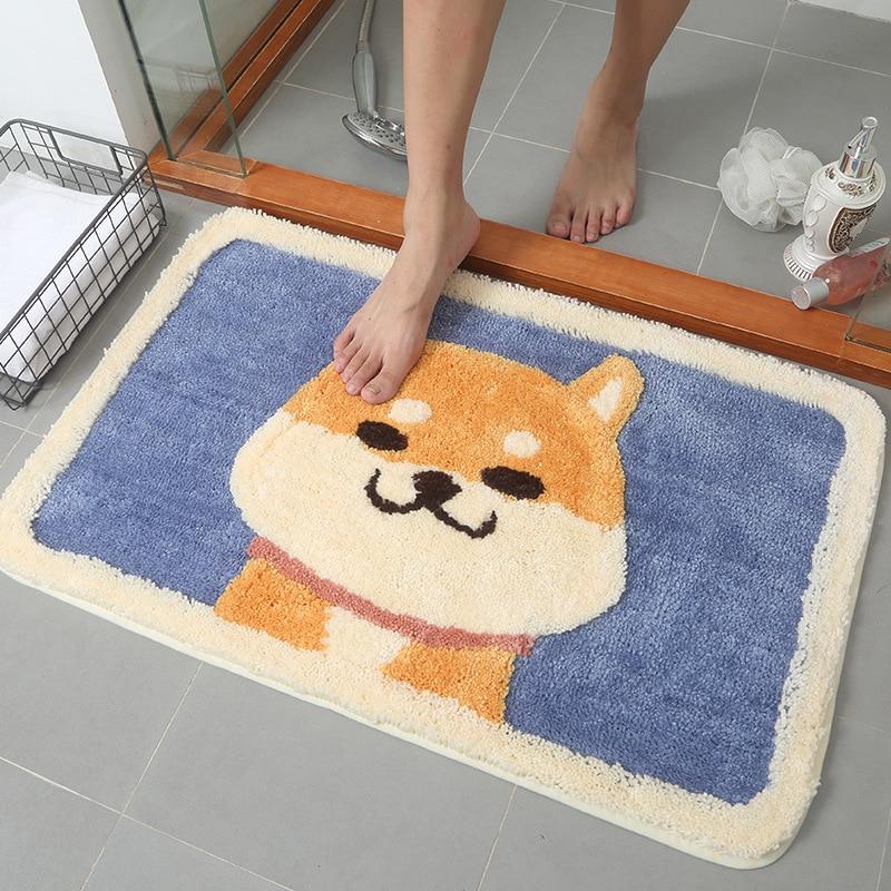 Tapis De Bain Brodé